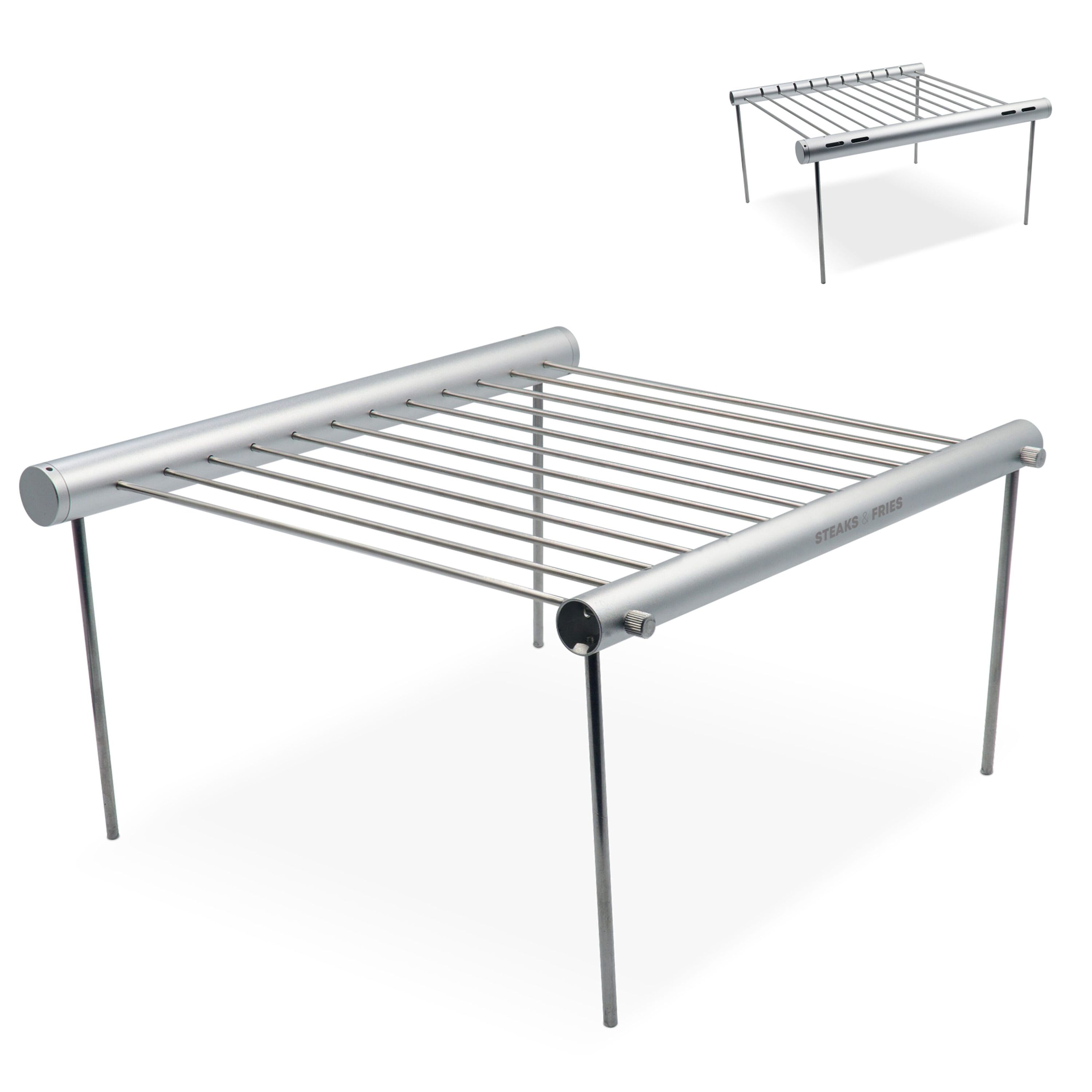 Mobiler BBQ Grill - silber-145
