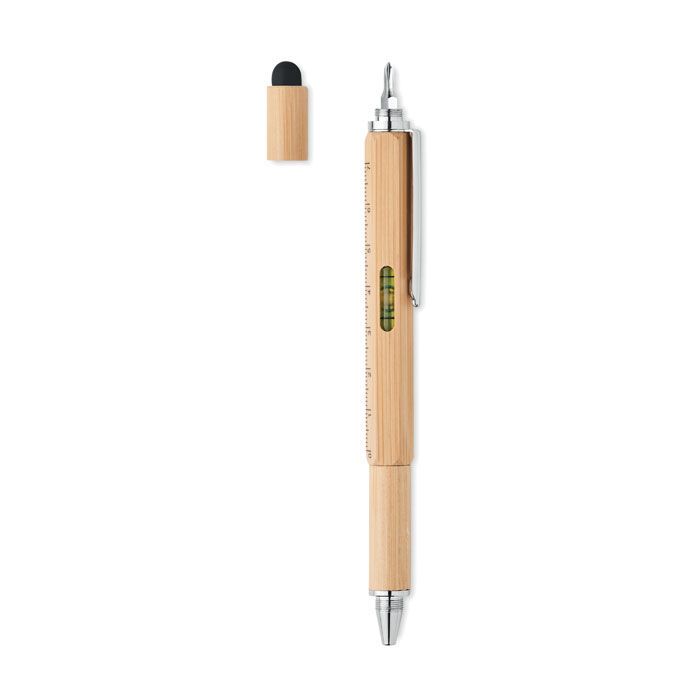 Multifunktions-Stift Bambus TOOLBAM - holz-606