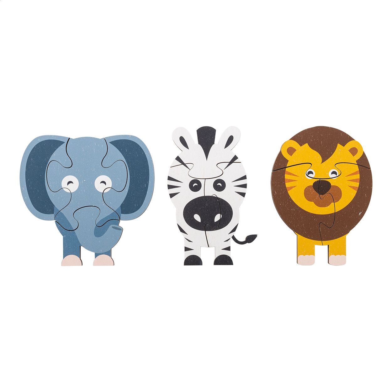 Zoofrik Puzzlespiel, Tiere - mehrfarbig-648