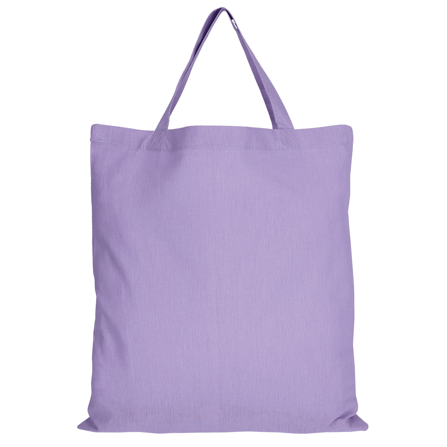 Einkaufstasche Baumwolle - kurze Henkel - lavendel-180