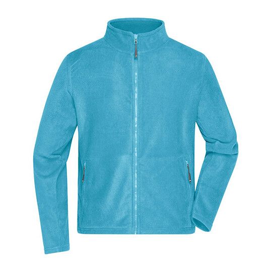 Men´s Fleece Jacket - turquoise-126