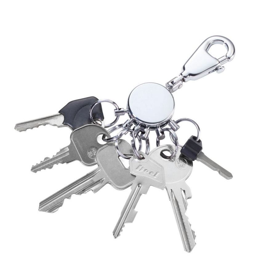 Troika Schlüsselanhänger PATENT - silber-712