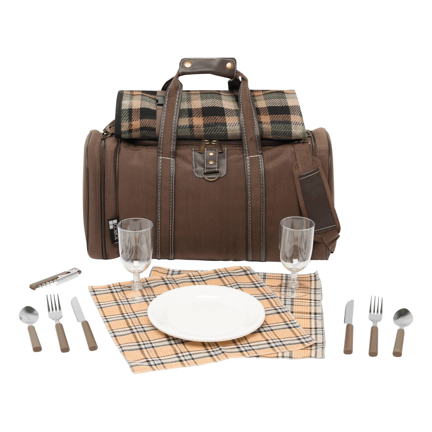 Picknick Tasche 4 PICKNICK - braun-412