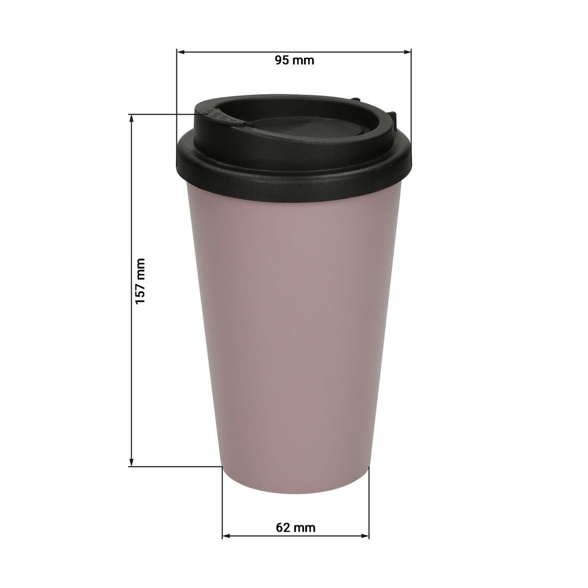 Bio-Kaffeebecher PremiumPlus 350 ml - minze-929