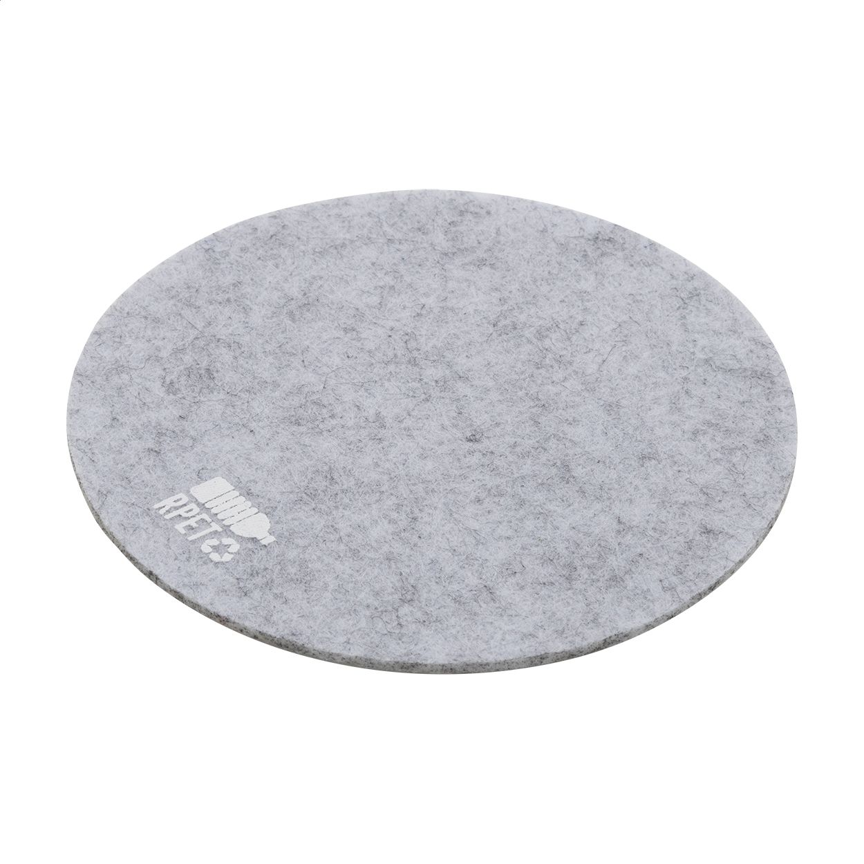 Hefe RPET-Filzuntersetzer - grau-274