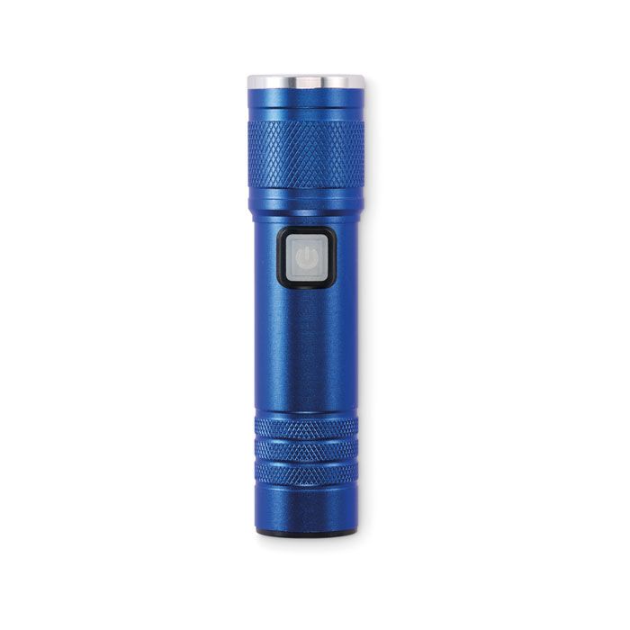 Wiederaufladbare Taschenlampe FLASHRA - blau-685