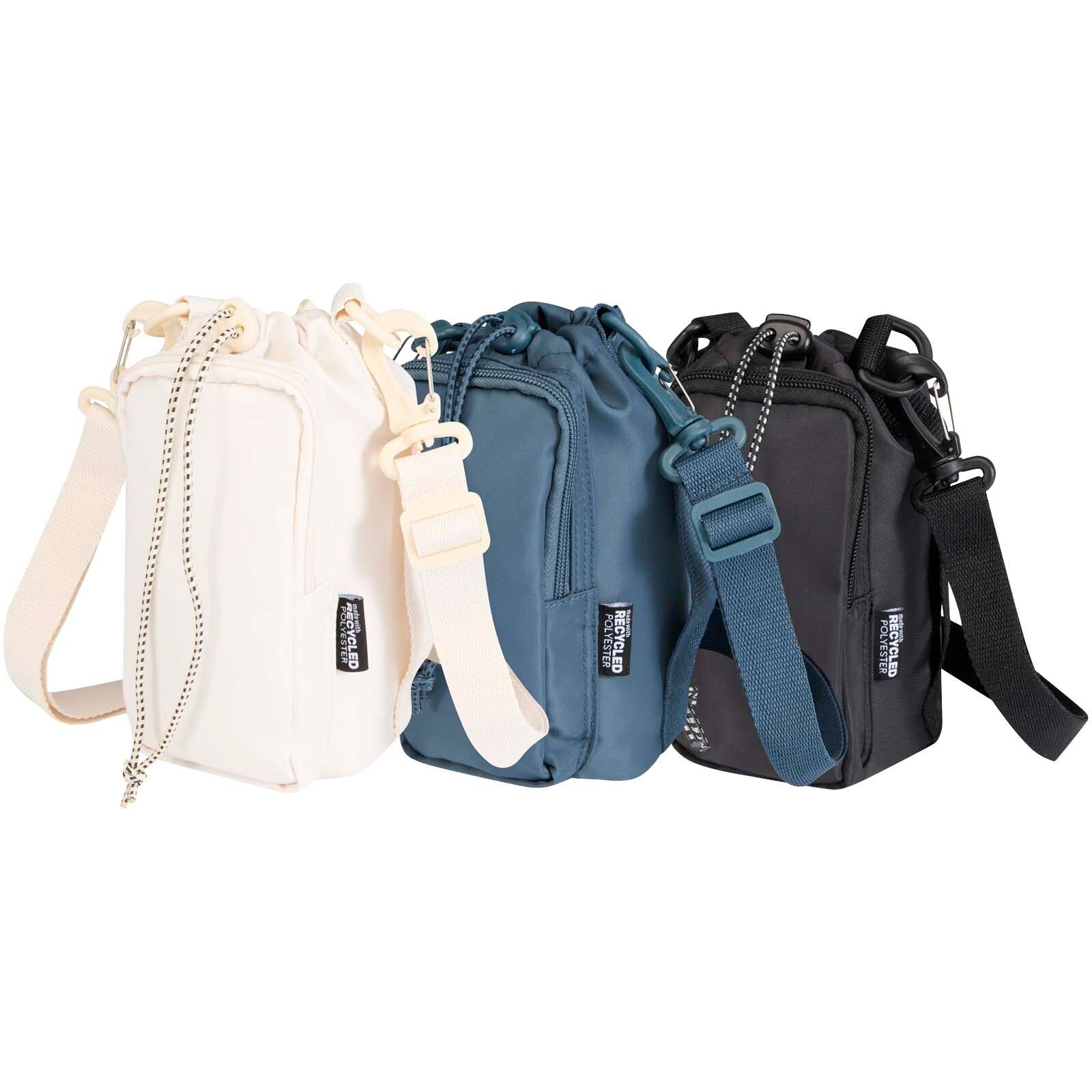 Trip Aware Recycelte Reisetasche für Flaschen 2 L  - schwarz-790