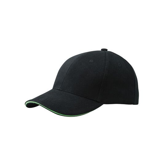 black - lime green