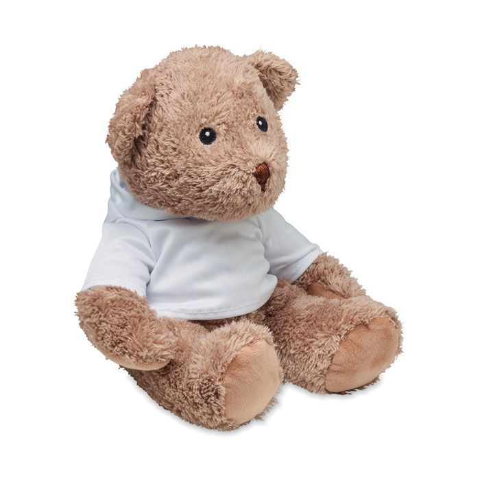 Plüsch-Bär mit Hoody JOHN - weiß-780