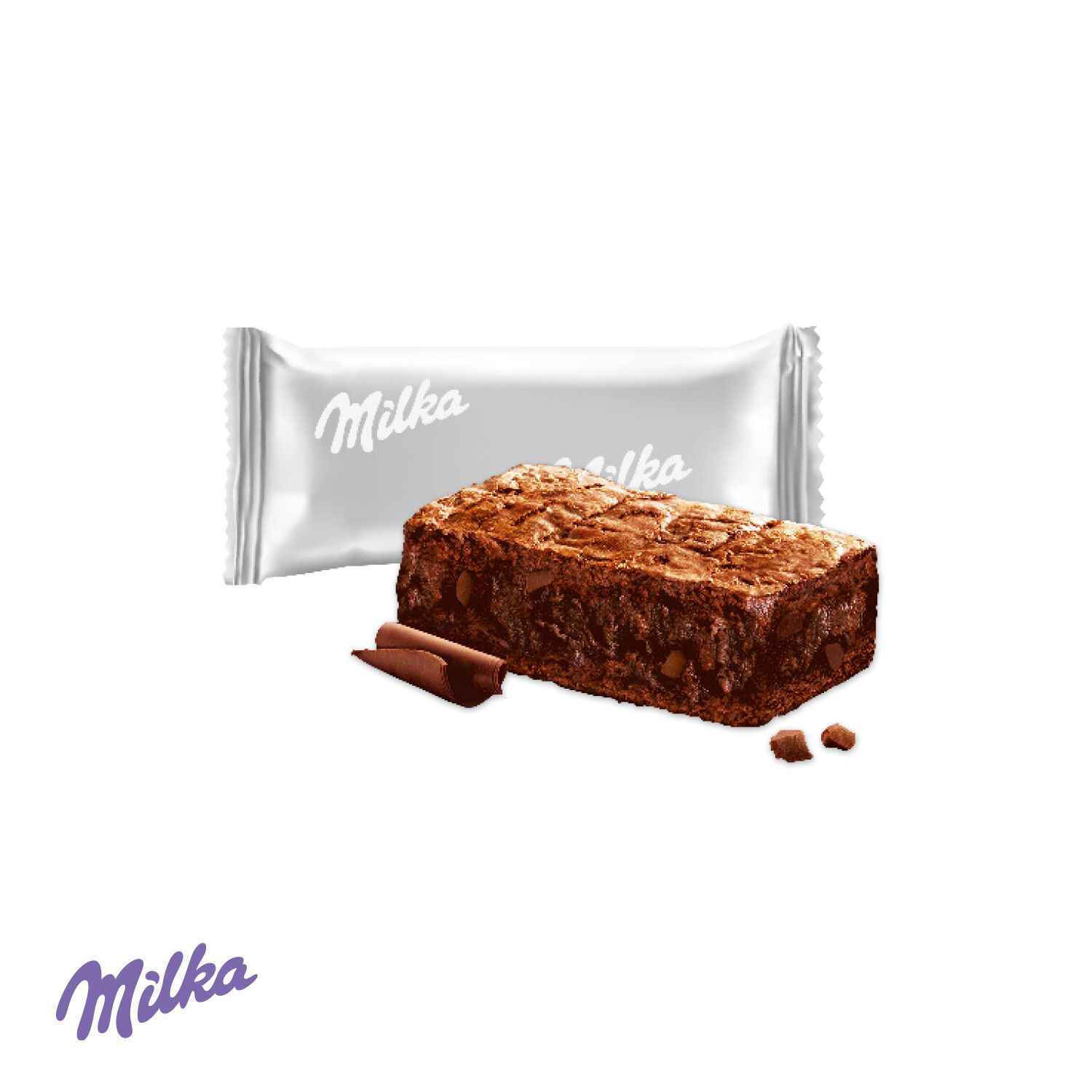 Milka Mini Kuchen Choco Brownie 25g in Werbebox-632