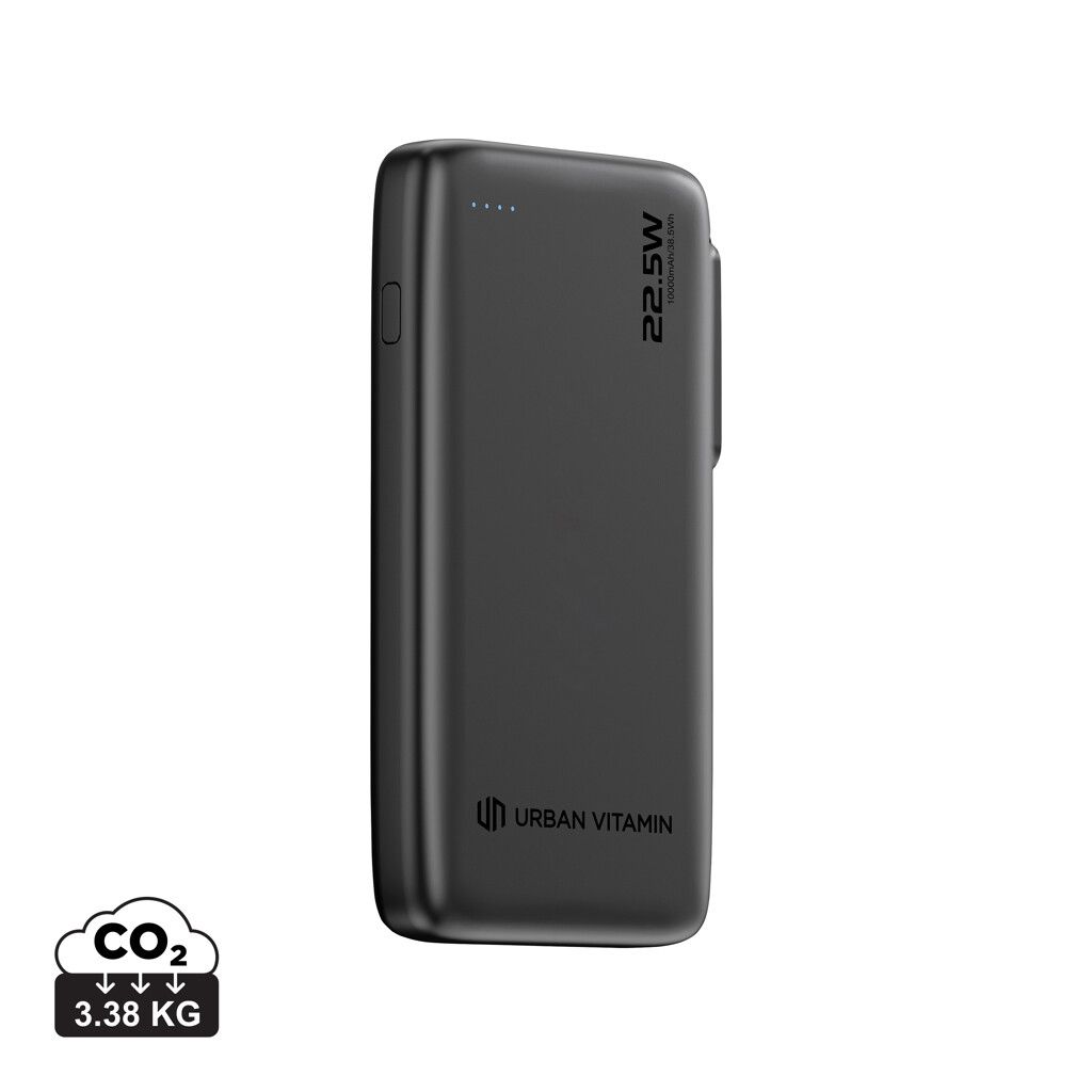 Urban Vitamin Emeryville 20W 10.000 mAh Powerbank - schwarz-250
