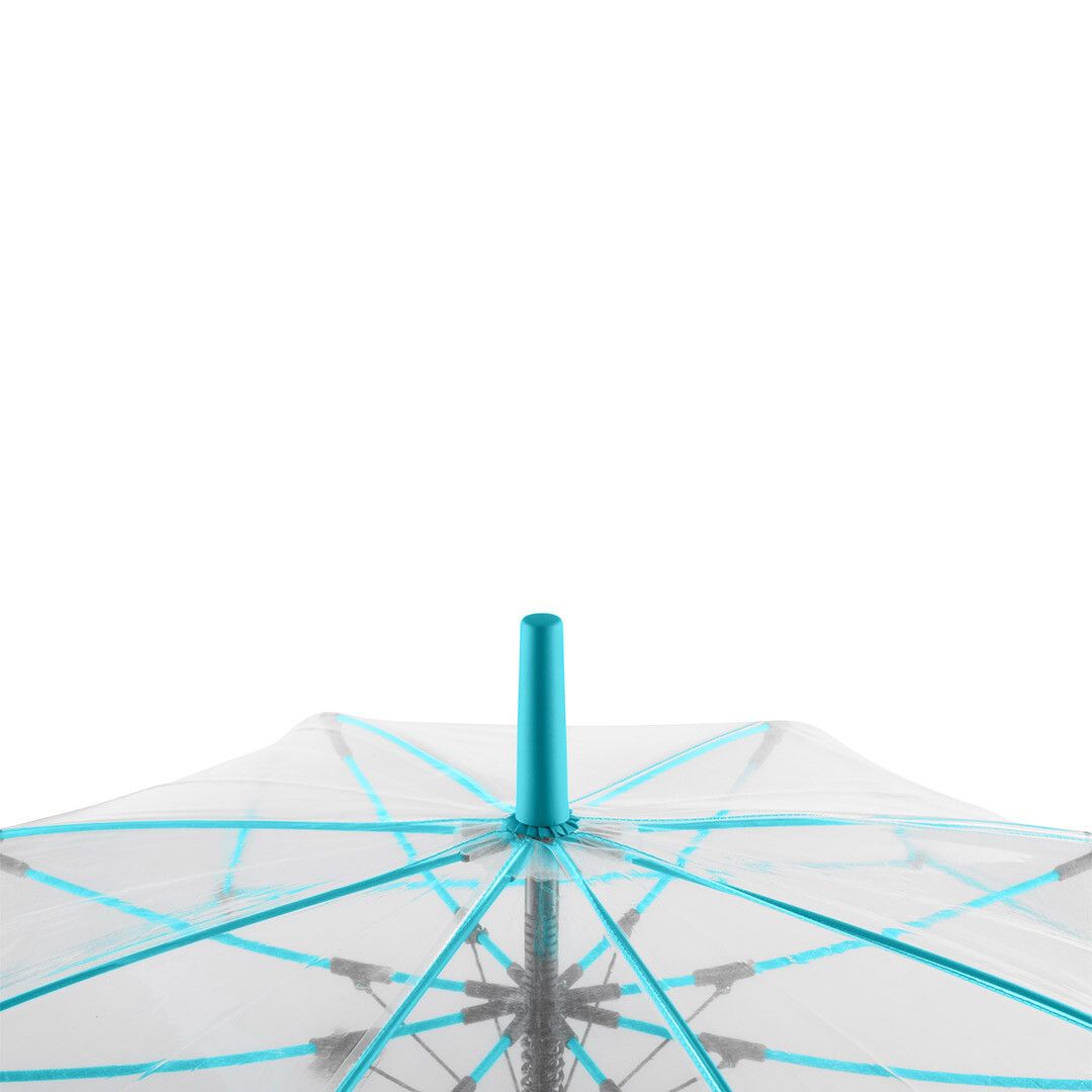 AC-Stockschirm FARE® Pure Ø105 cm - transparent - petrol-861