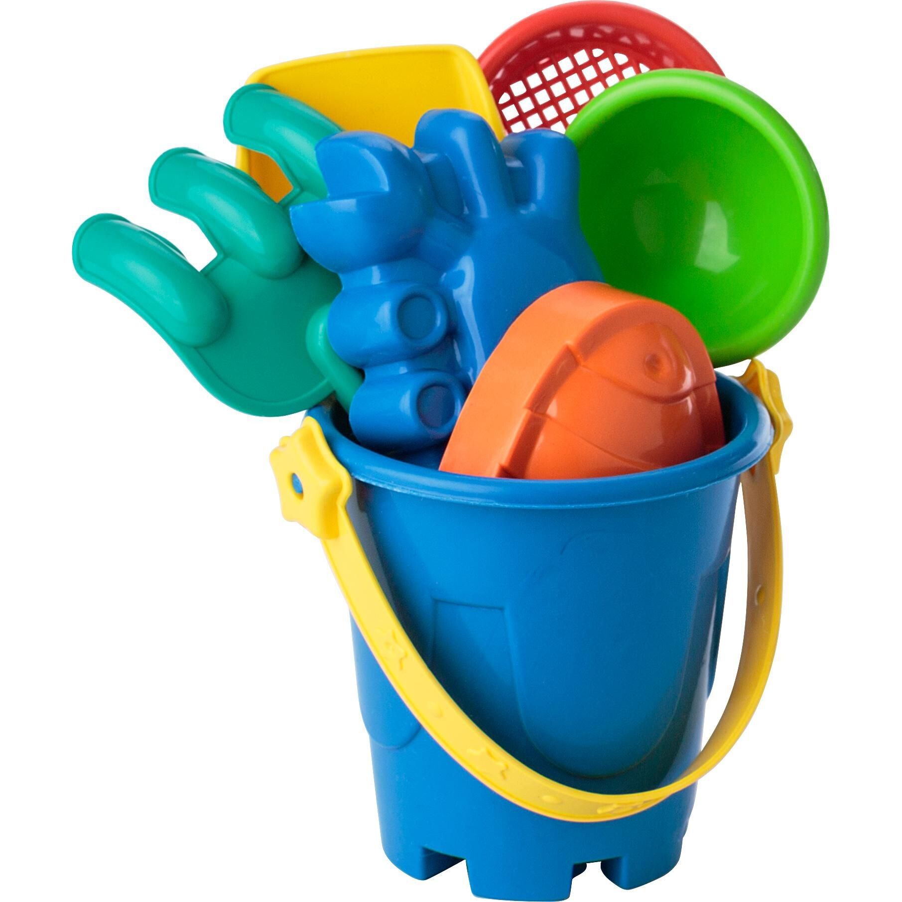 Recycelter PP-Strandeimer Mateo - custom - multicolor-309
