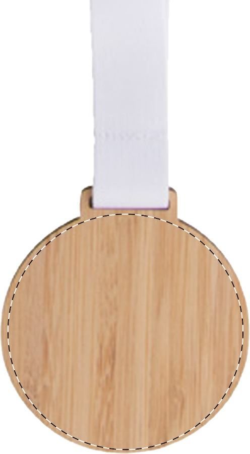 Veredelungsposition Rückseite der Medaille