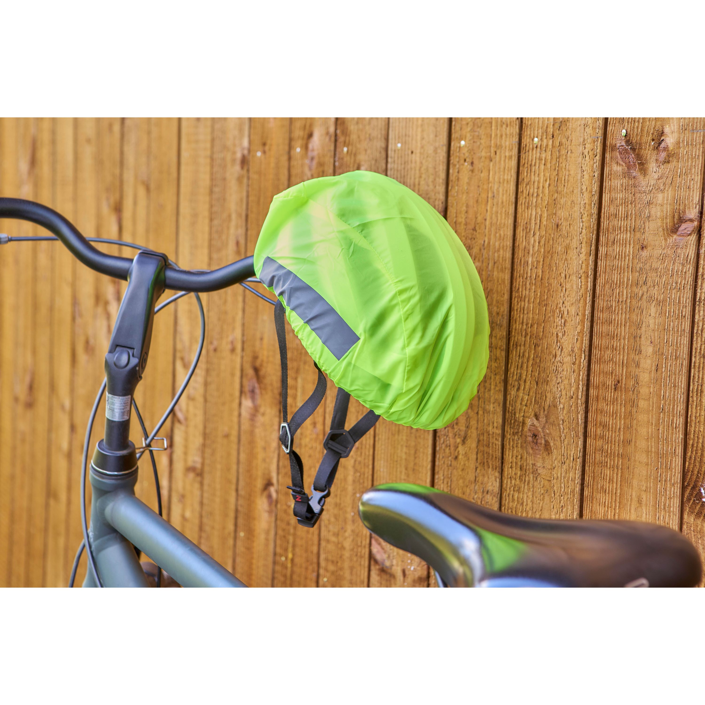 Fahrradhelmabdeckung aus Polyester Horst  - gelb-598