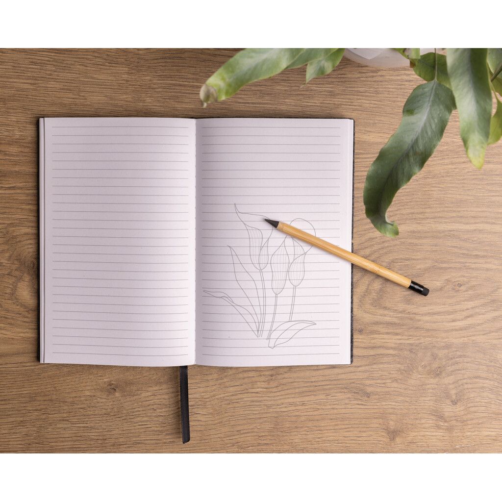 Bambus Infinity-Stift mit Radiergummi - braun-359