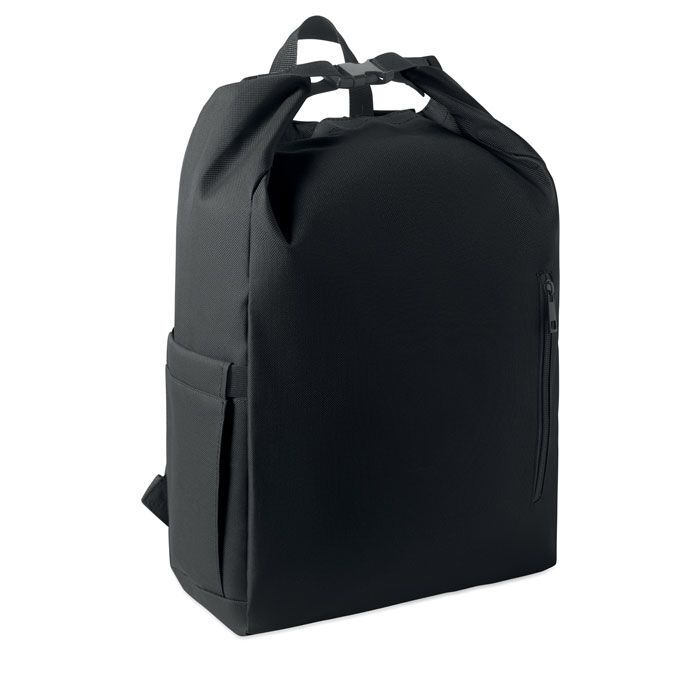 15'' Rolltop-Laptop-Rucksack UNITON - schwarz-262