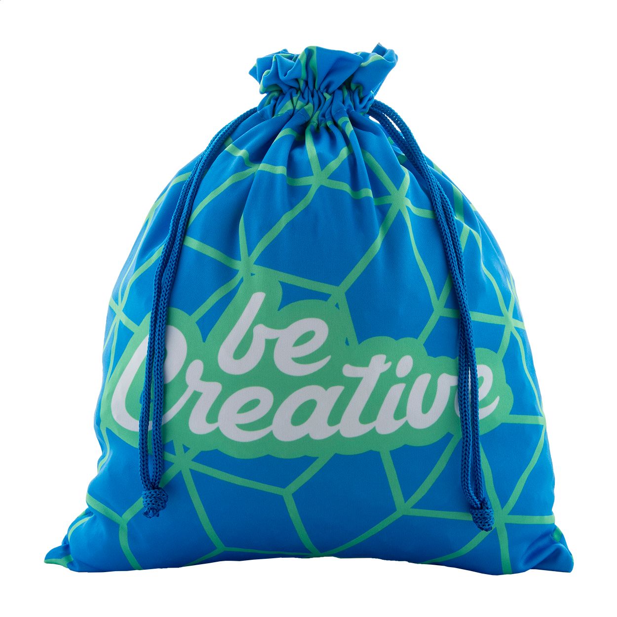 SuboGift L Individueller Geschenkbeutel, groß - blau-198
