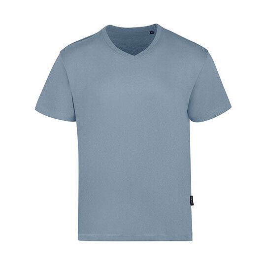 Men´s Luxury V-Neck Tees - sky blue-668