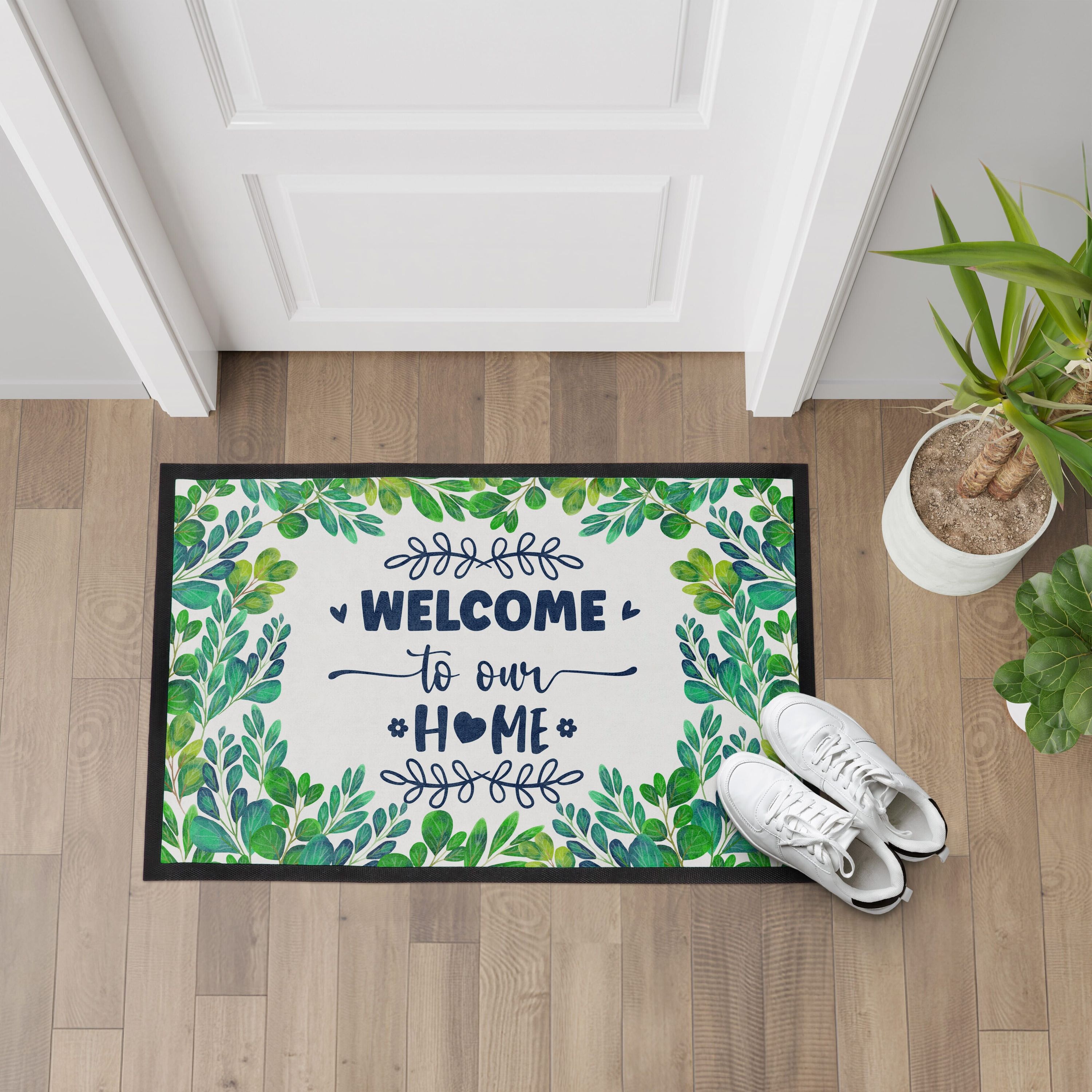 Fußmatte Sublimation 50 x 75 cm - schwarz-352