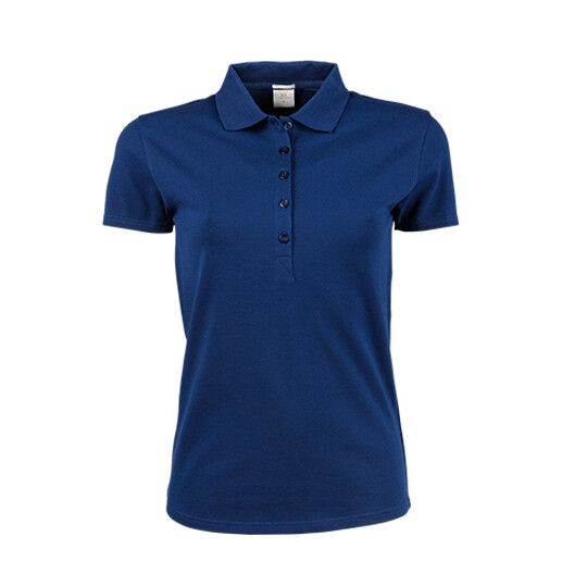 Women´s Luxury Stretch Polo - indigo-26