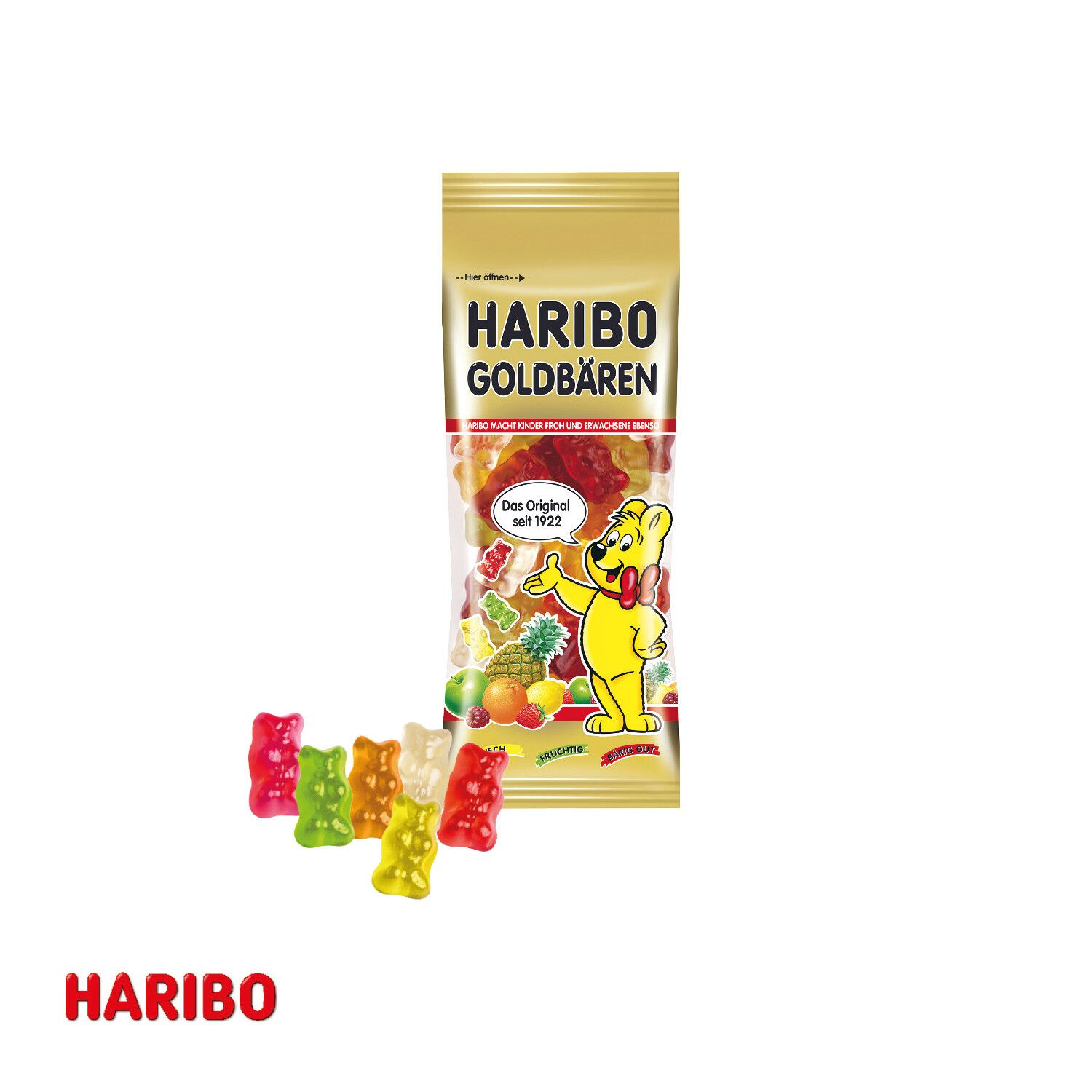 3D Präsent "Lkw" mit Haribo Goldbären-976
