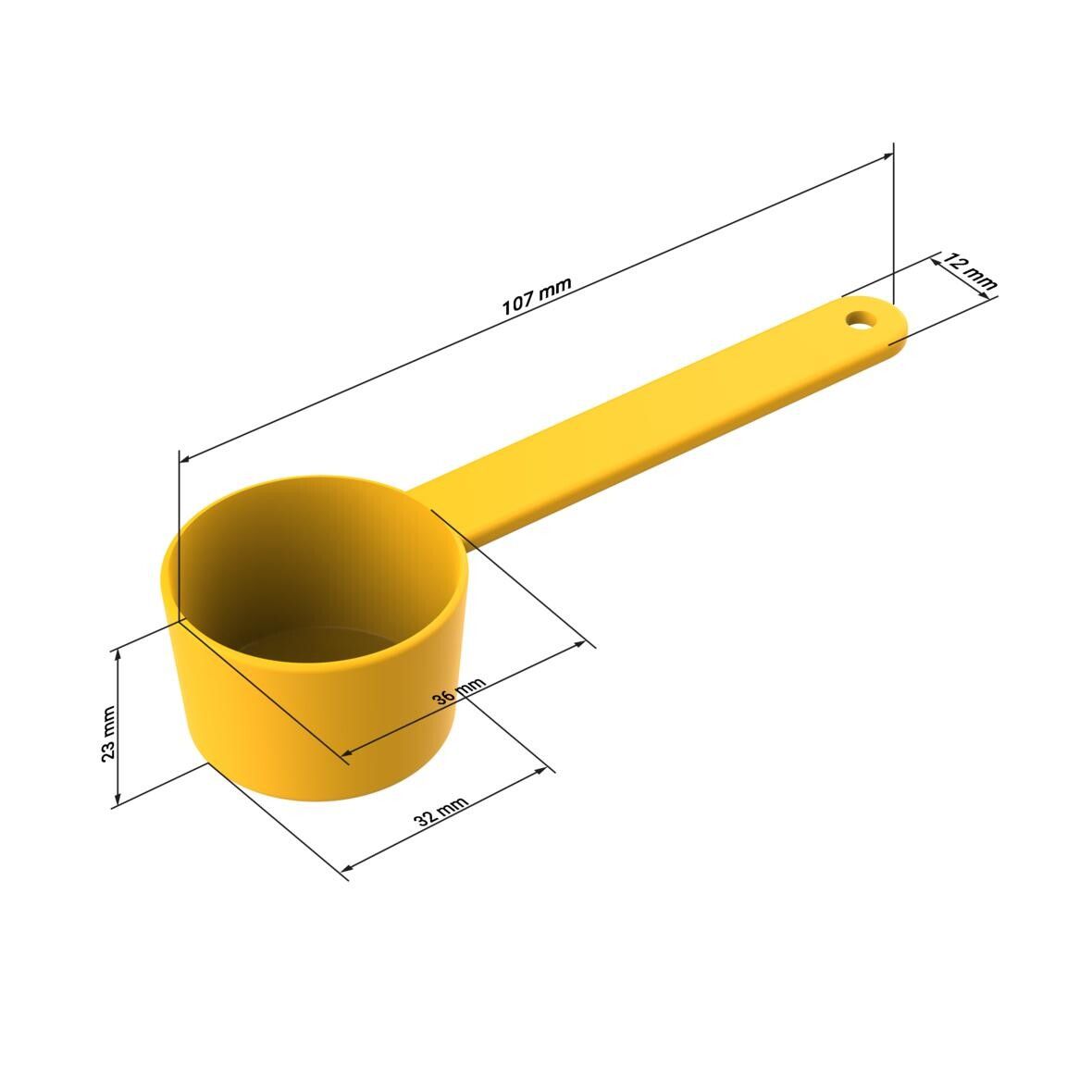 Löffel Kaffeeportionierer - transparent-milchig-7