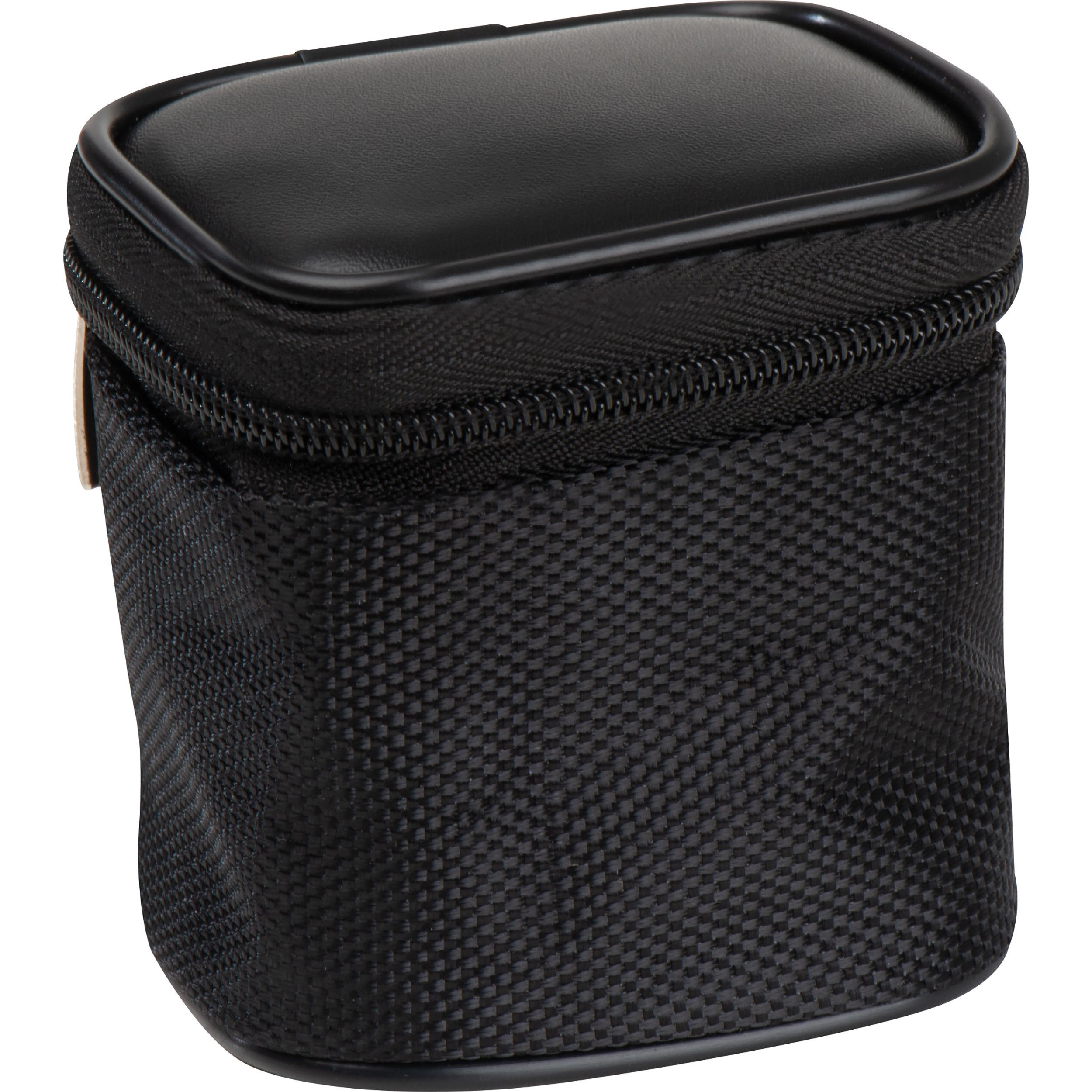 Gummierter Reiseadapter in einem Etui - schwarz-533