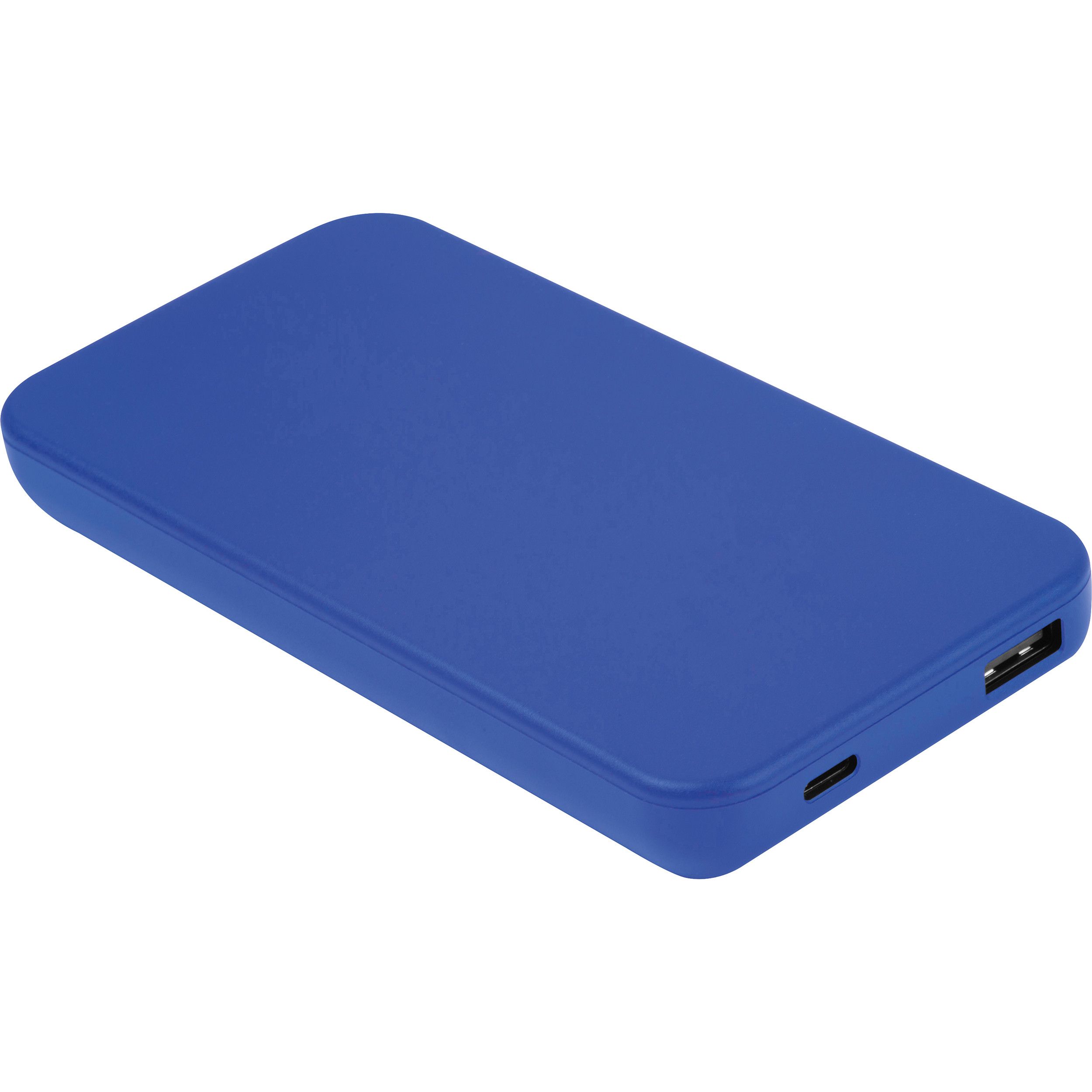Recycelte Powerbank 10.000 mAh PRESTON - blau-990