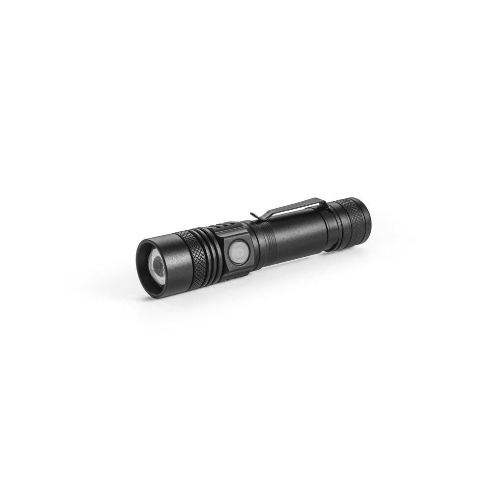 UNGAR Wiederaufladbare 5W-Aluminium-Taschenlampe - schwarz-383