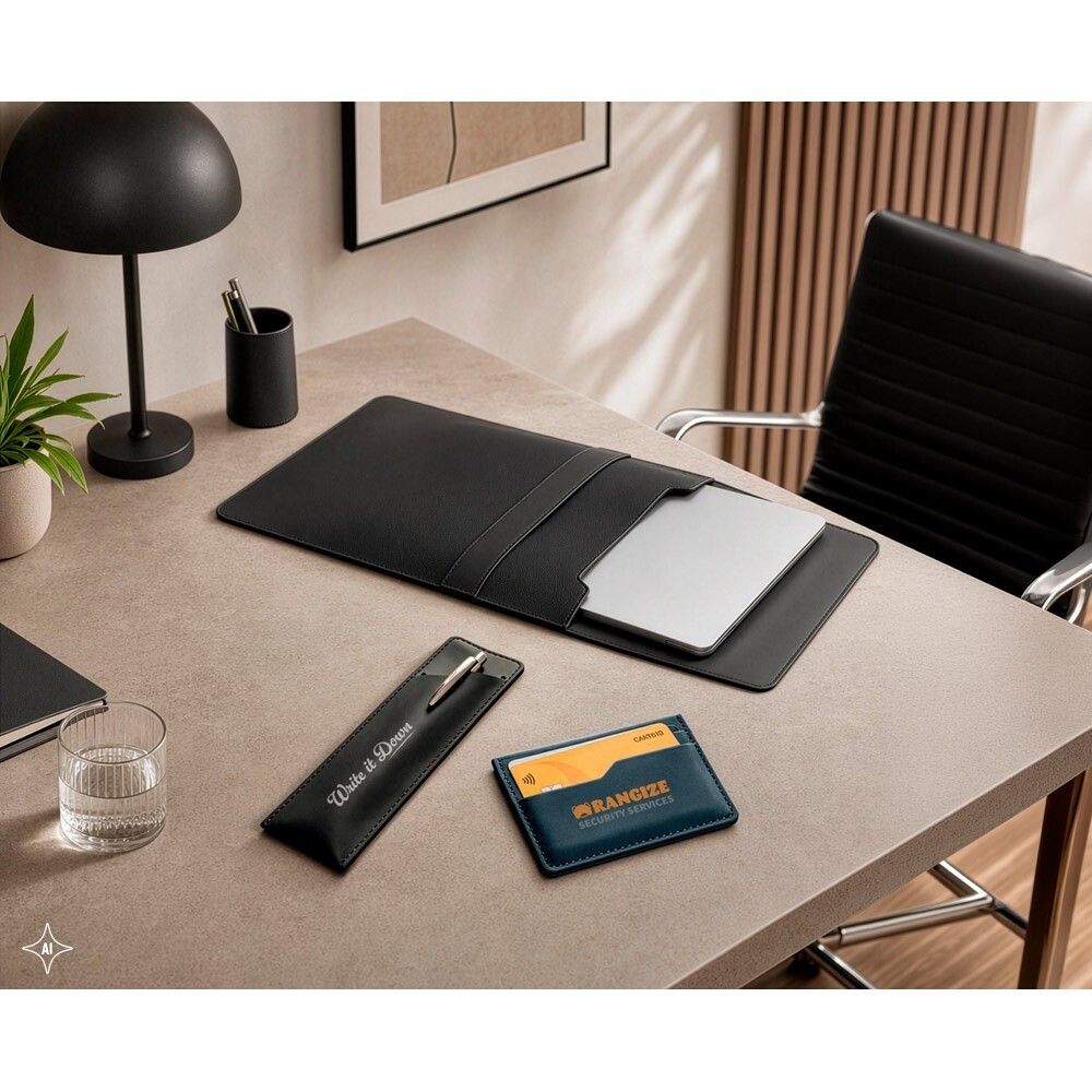 VENTURE NOTEBOOK PU-Schutzhülle für Notizbücher bis 14 Zoll - schwarz-97