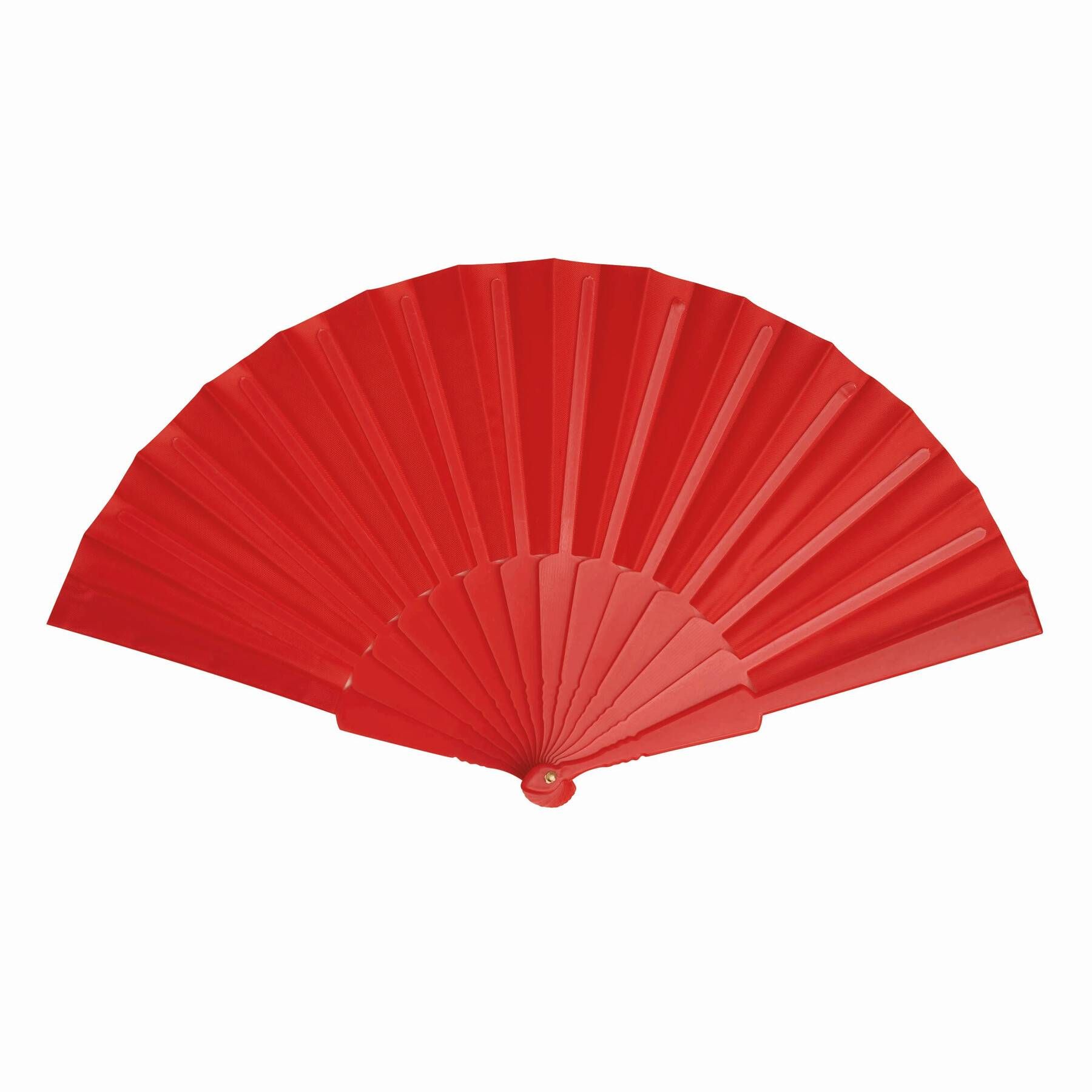 Faltbarer Fächer COOL RPET - rot-6