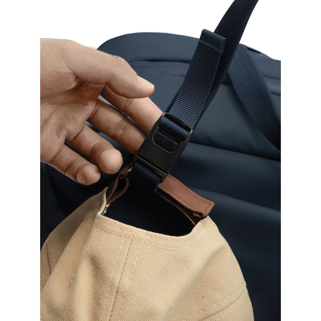 Urban wasserabweisende Wochenendtasche - navy blau-903