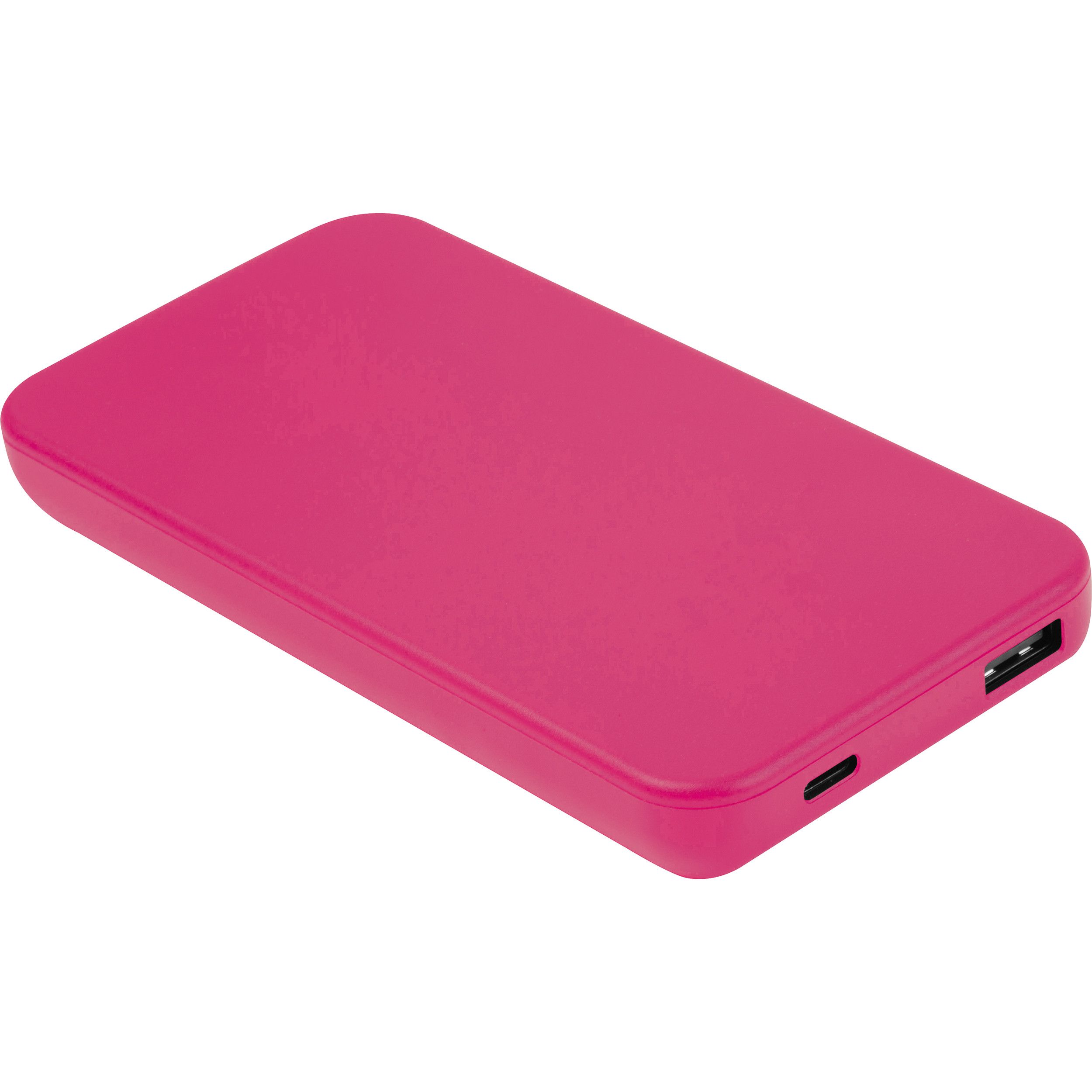 Recycelte Powerbank 10.000 mAh PRESTON - pink-19