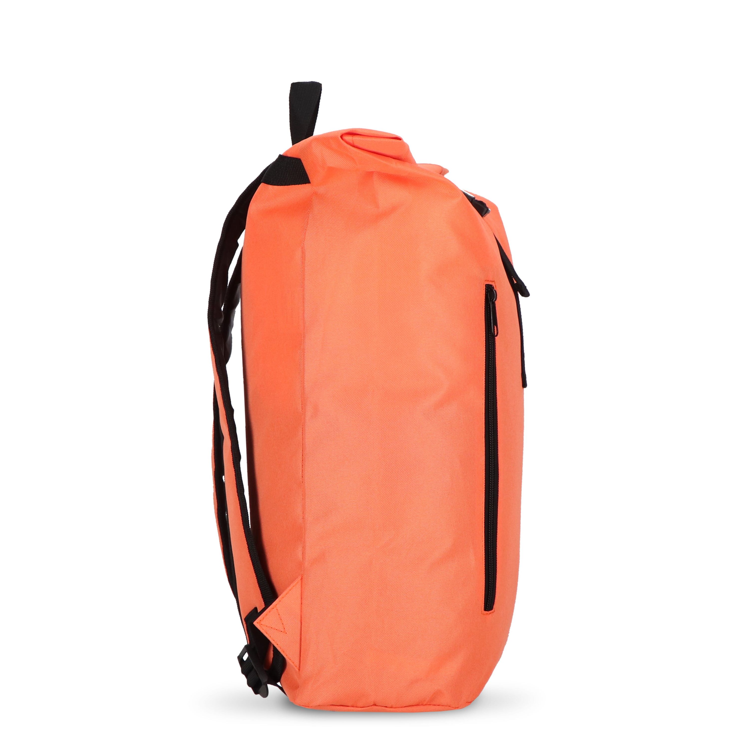 R-PET 600D Rolltop-Rucksack 20L - orange-888