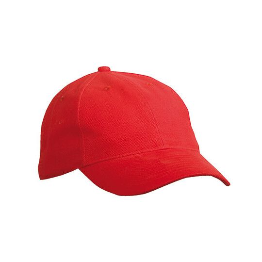 6 Panel Softlining Raver Cap - signal red-216