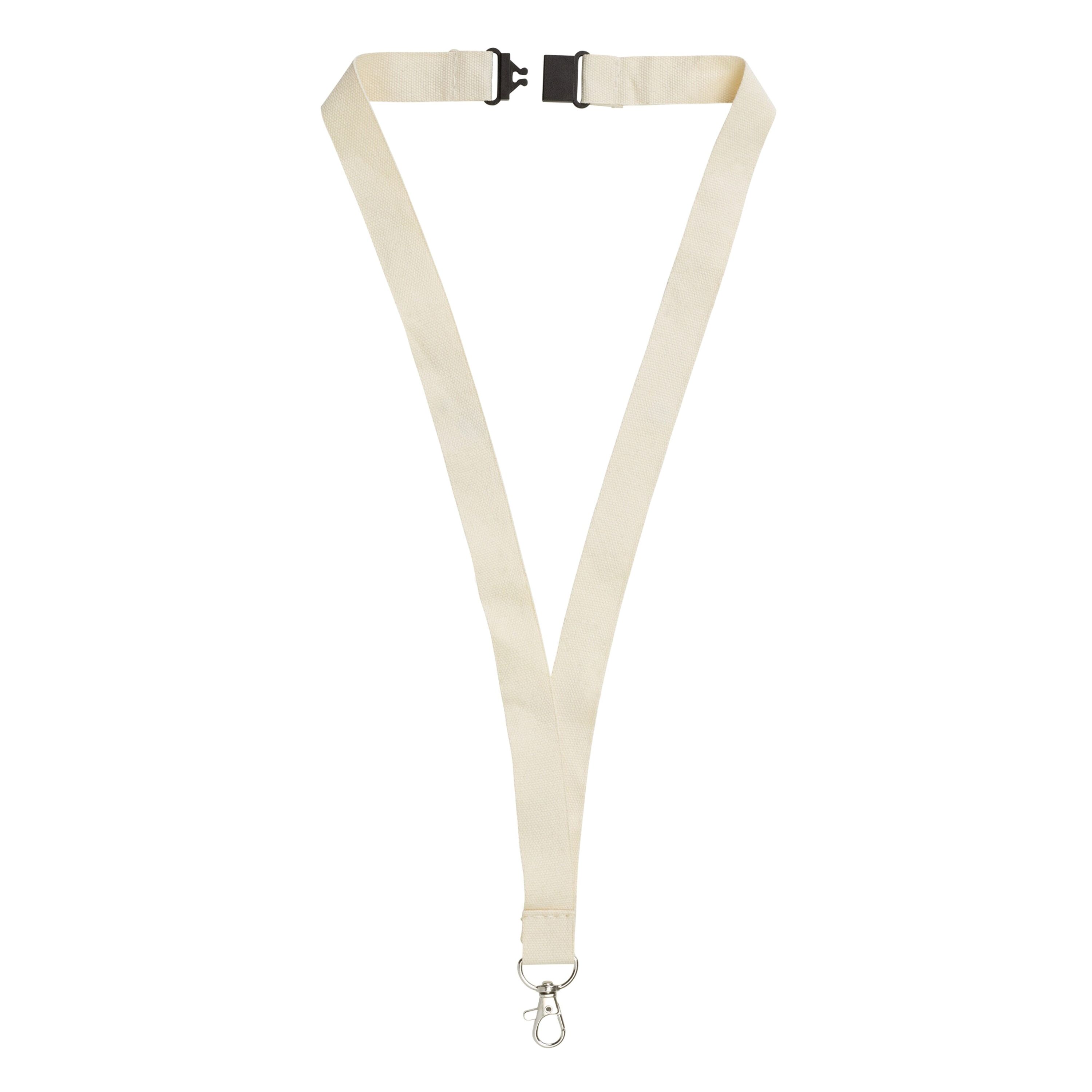Lanyard organische Baumwolle - natur-470