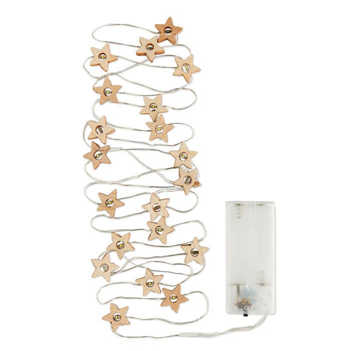 Lichterstrang mit 20 LEDs -40 MILKY WAY - holz-267