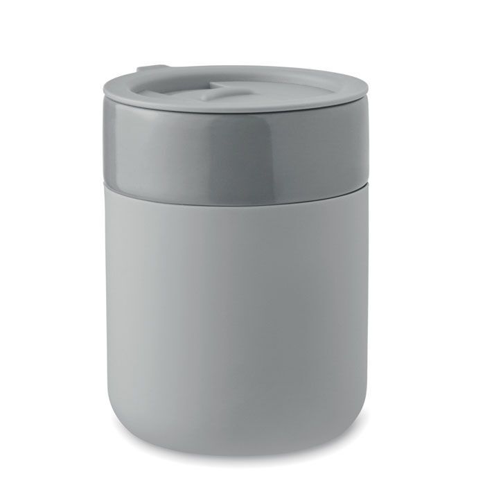 Keramikbecher 330 ml QERAM - grau-803