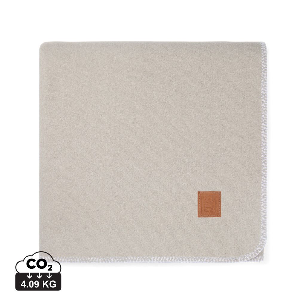 VINGA Moulton Decke aus GRS rPET - beige-927