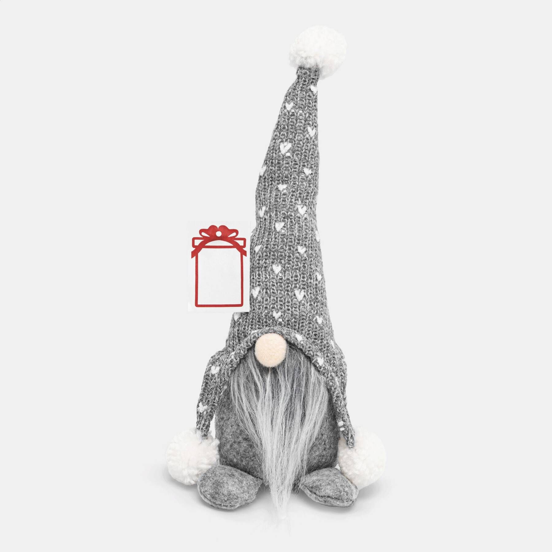 Weihnachts-Wichtel FRANZ - grau-404