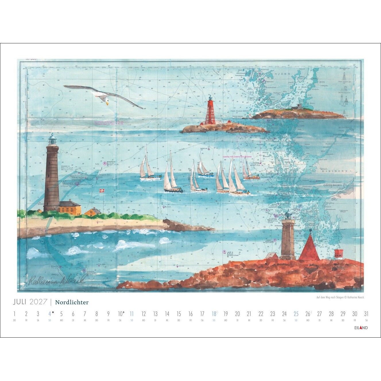 Nordlichter - See(h)karten - Kunst & Kultur Kalender-197