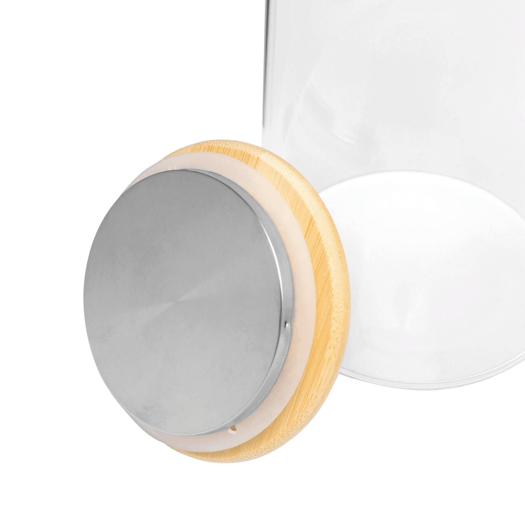 Glas BAMBOO ART L - braun-865