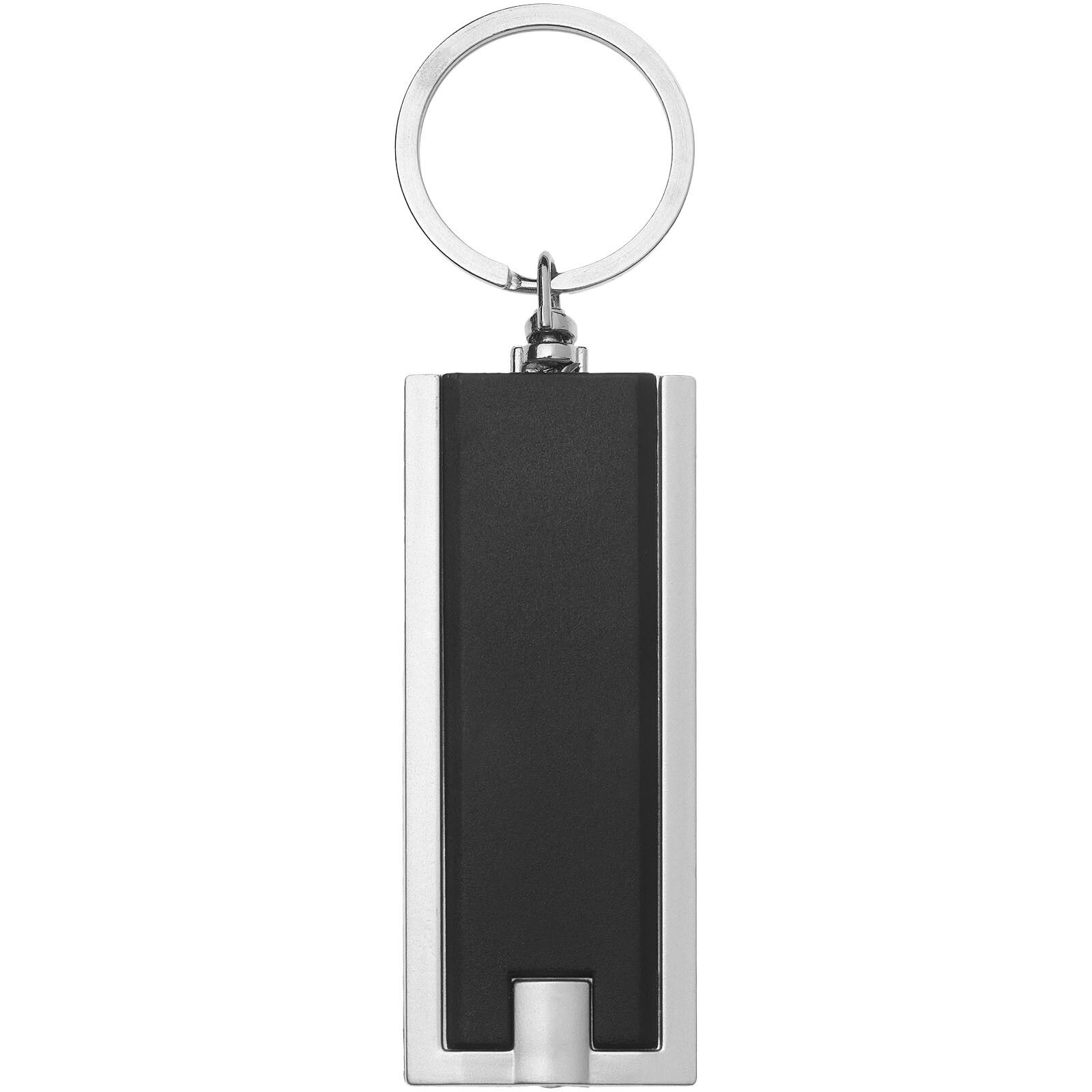 Castor LED-Schlüssellicht - schwarz -  silber-369