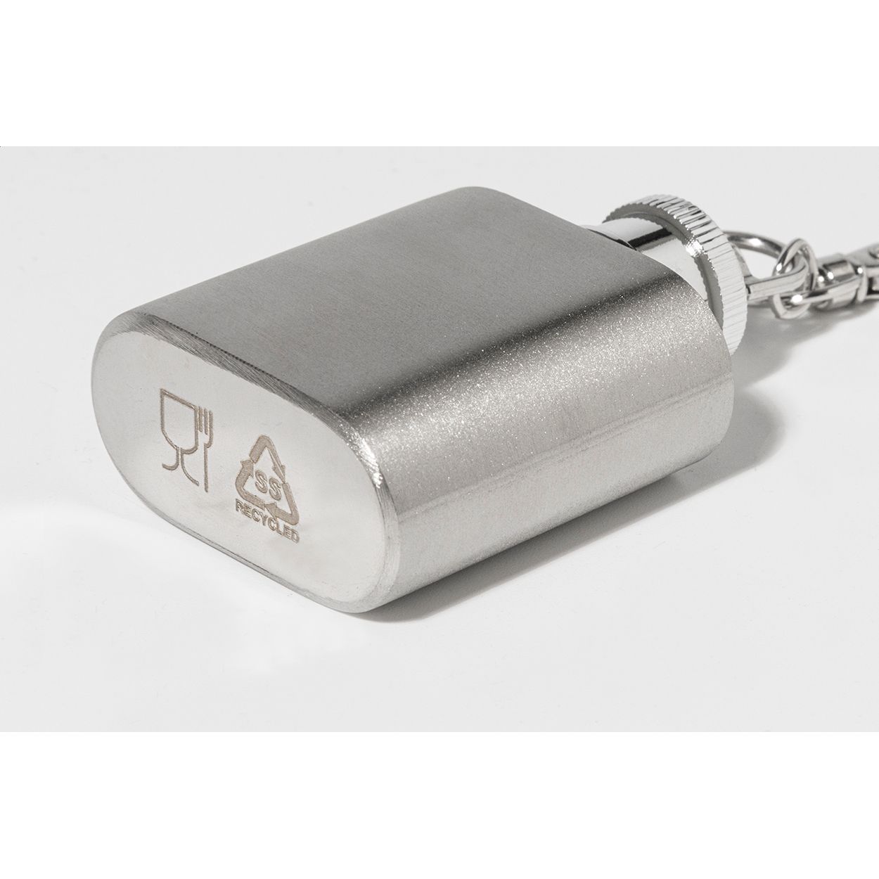 Bering RSS Flachmann-Schlüsselanhänger - silber-870