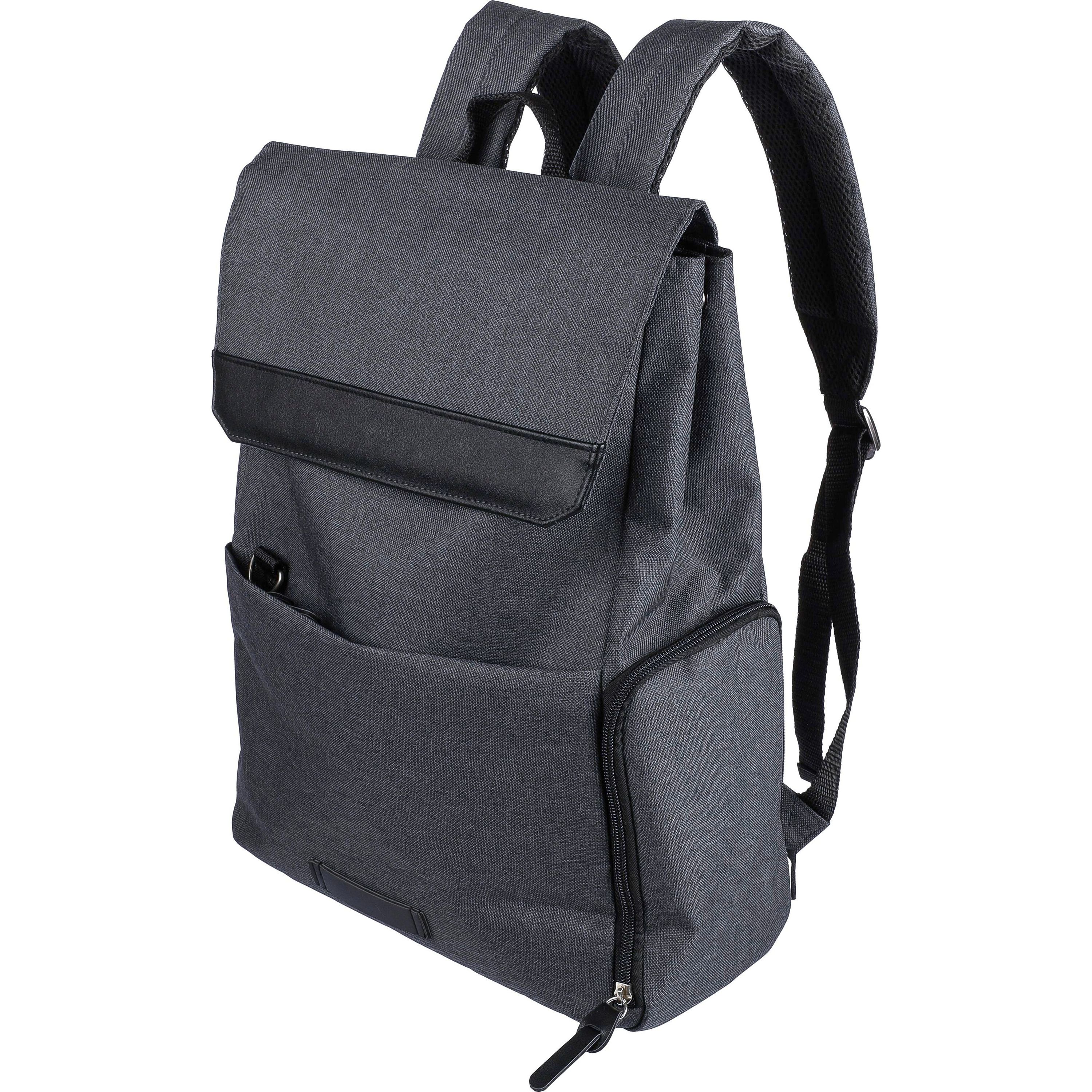 15 Zoll Laptop-Rucksack aus 600D Polyester-Gewebe Dennis - schwarz-566