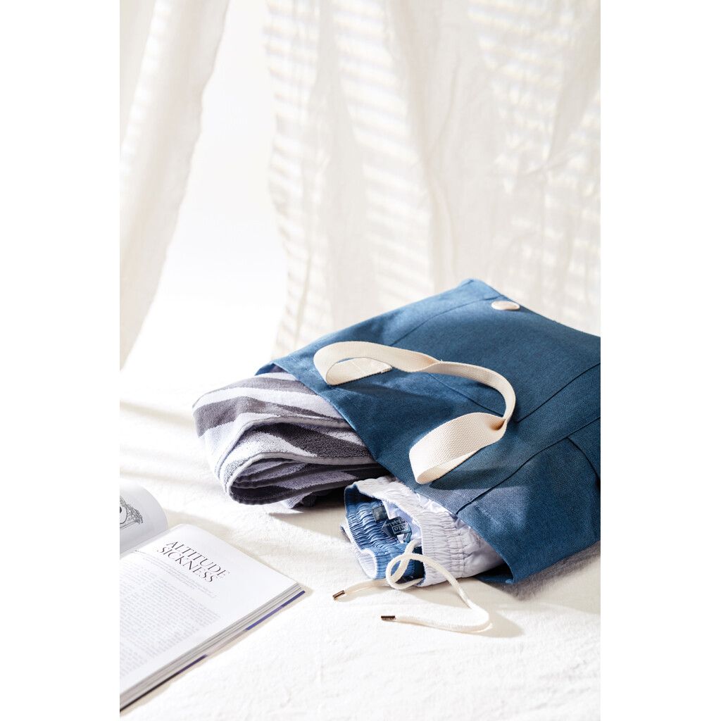 VINGA Sortino Strandtasche - blau-435
