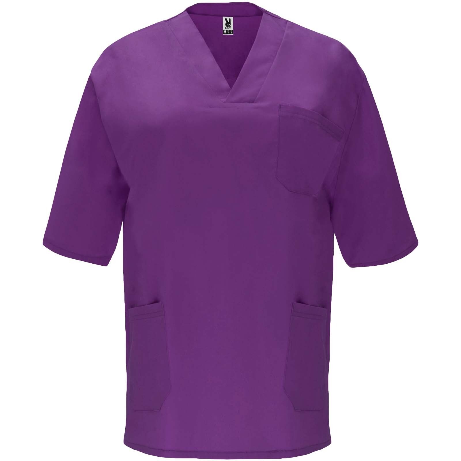Panacea Kurzärmeliges Arbeitshemd, 160 g/m2, unisex  - traube-380