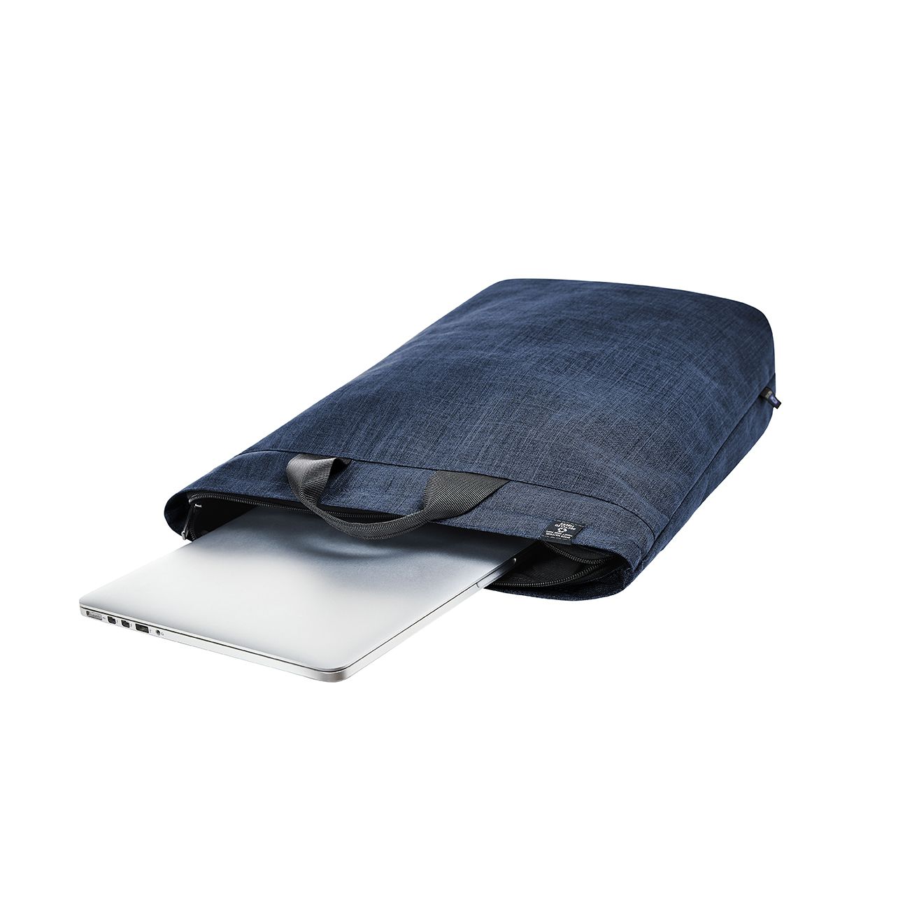 Laptop-Rucksack EUROPE - blau meliert-91