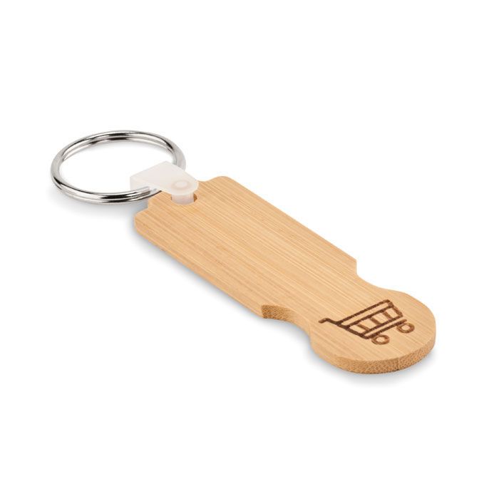 Schlüsselanhänger Bambus COMPRAS - holz-858